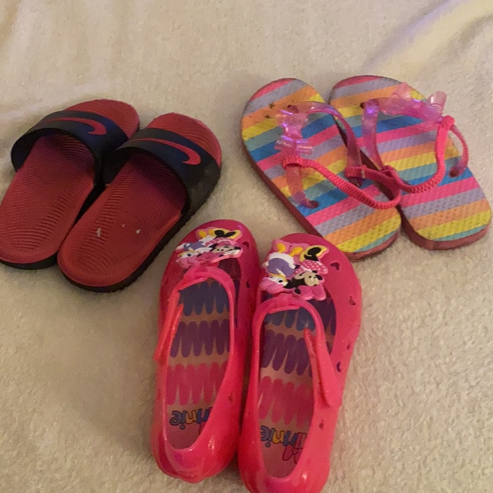 Girls Flop Flop/Summer Shoe Bundle